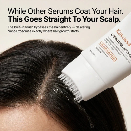 Calluve Built-In Brush Hair Serum