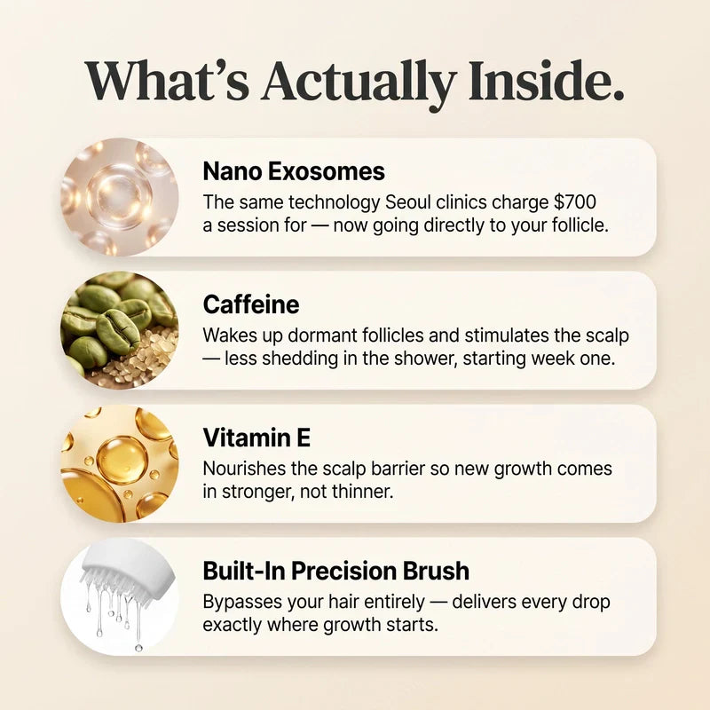Calluve Built-In Brush Hair Serum