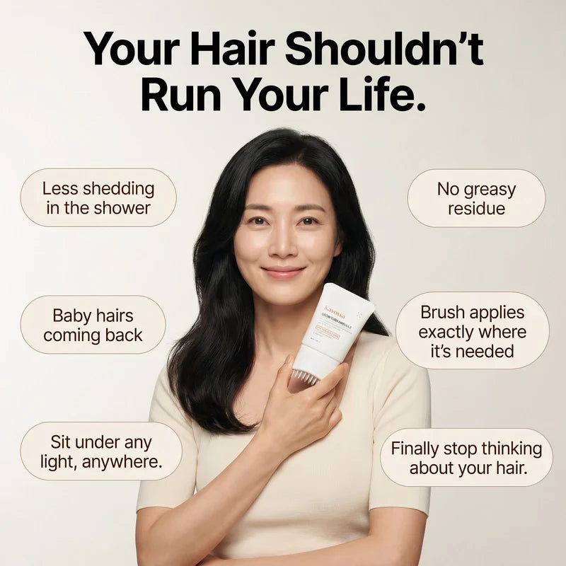 Calluve Built-In Brush Hair Serum