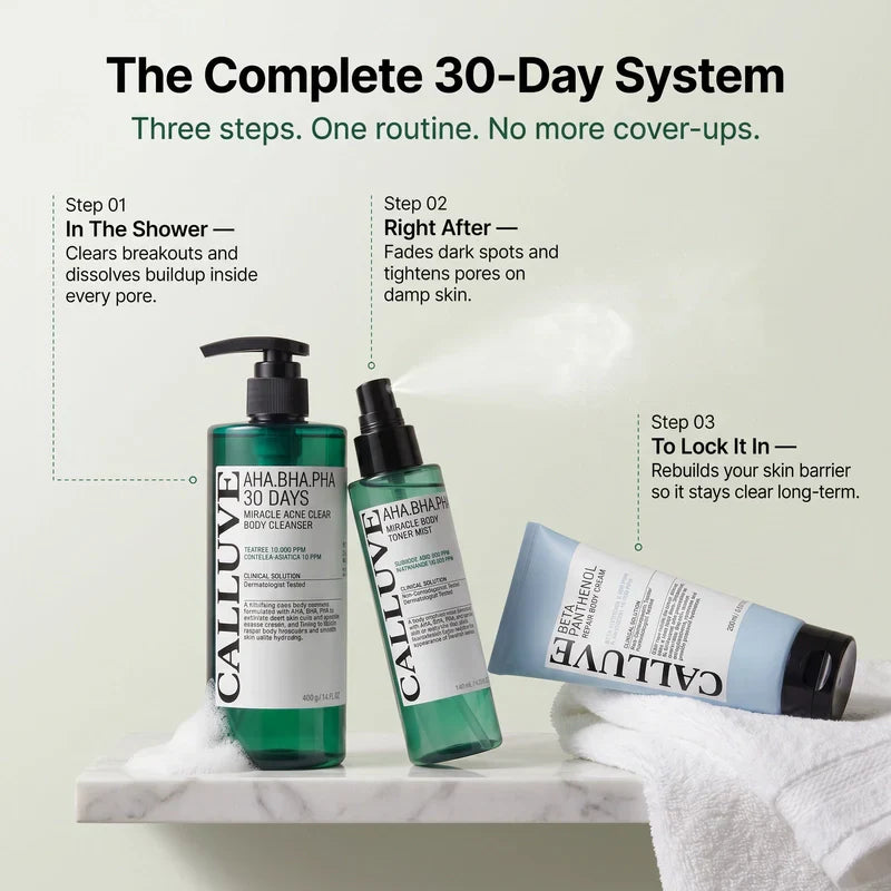 Calluve Tea Tree Body Clear Set