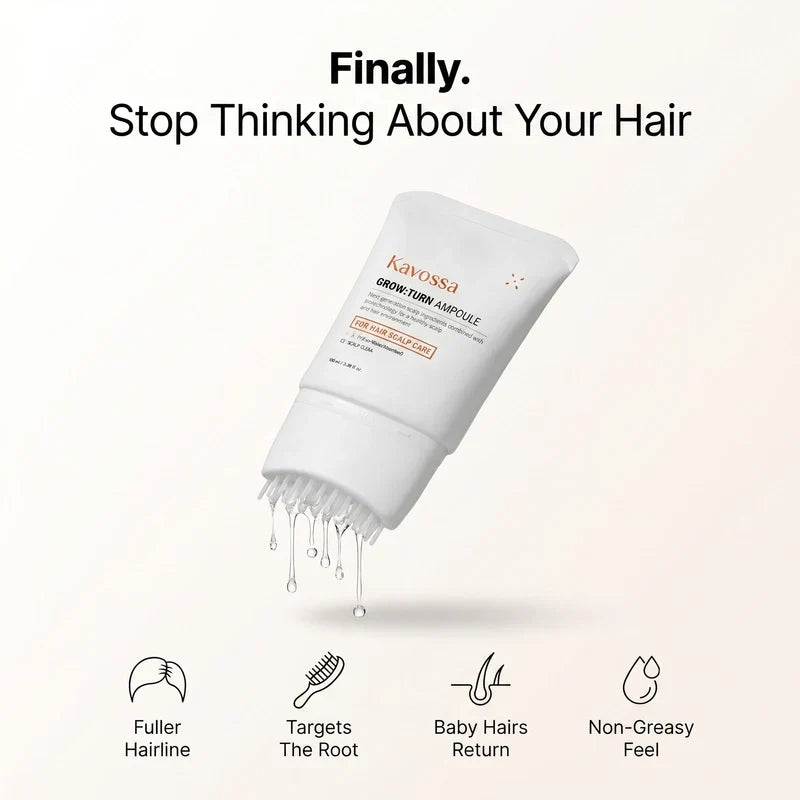 Calluve Built-In Brush Hair Serum