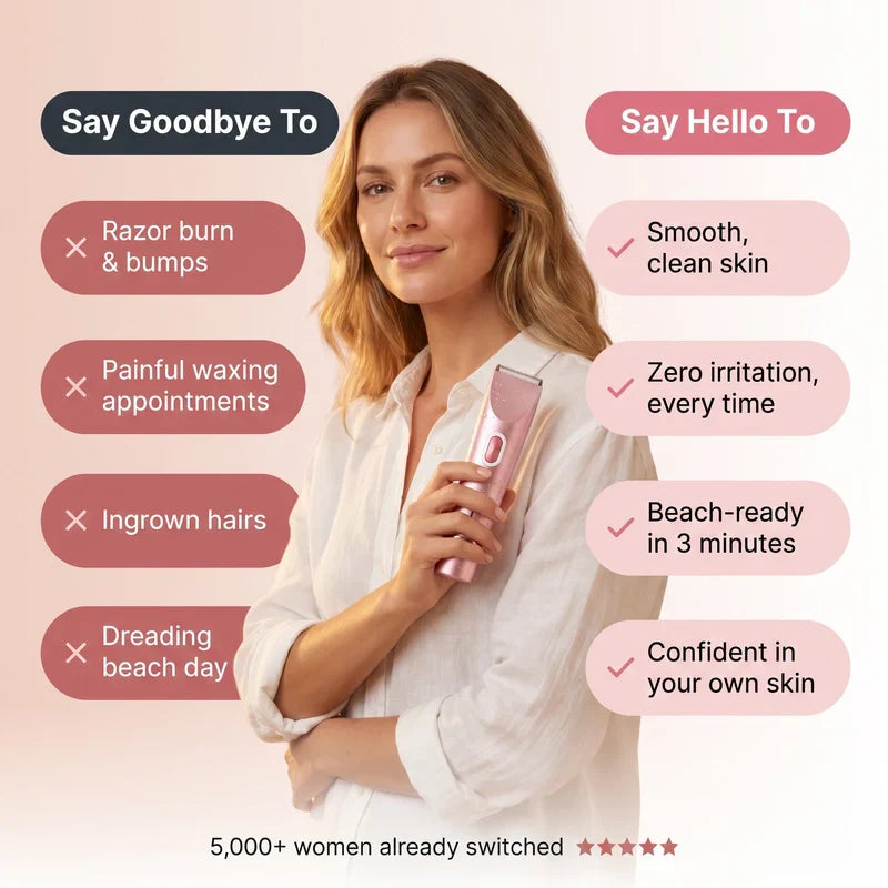 Calluve 2-in-1 Ingrown Free Bikini Shaver